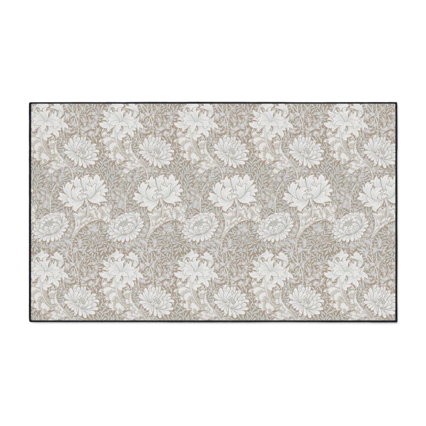 William Morris Chrysanthemum Mat/ Mat Maximalist Rug