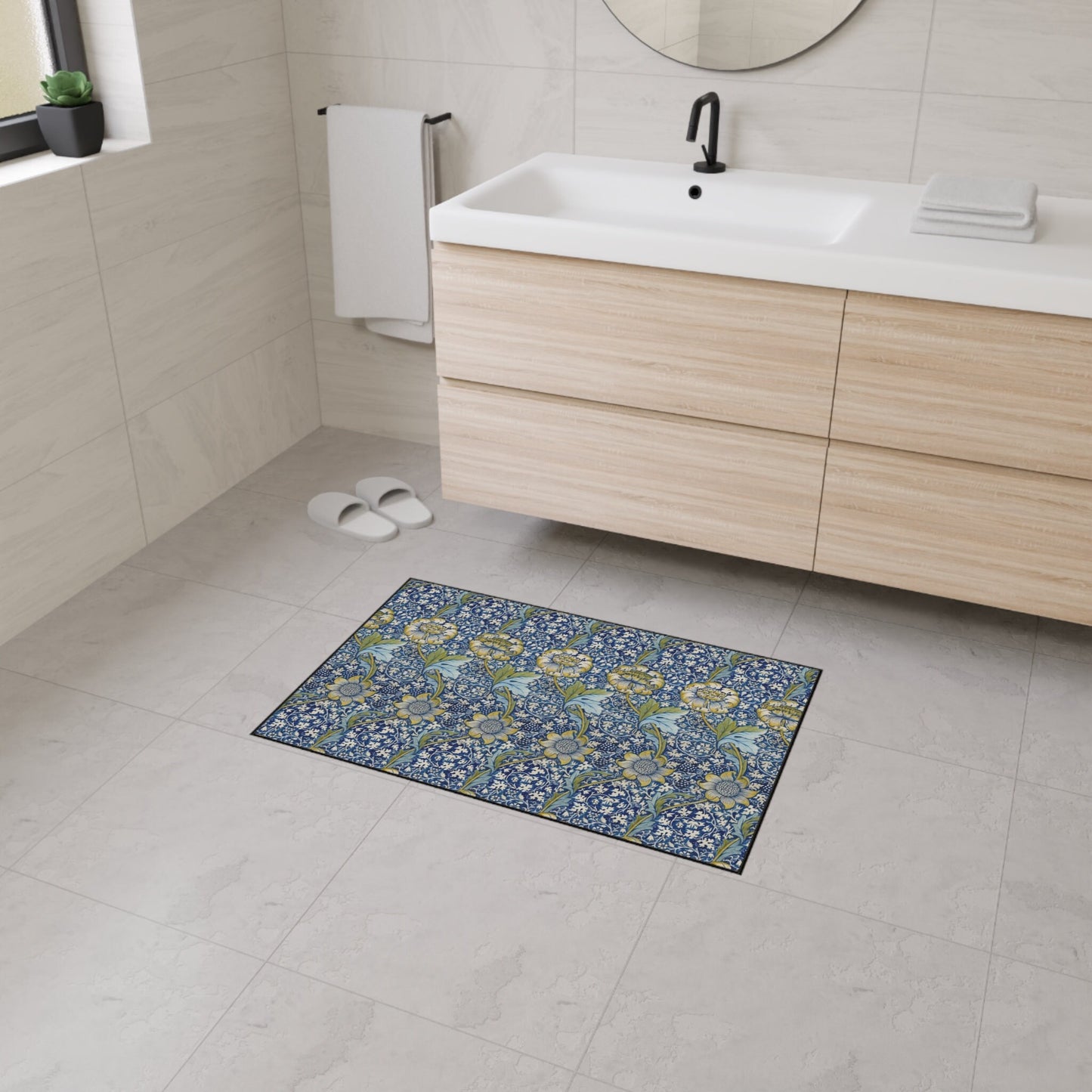 William Morris Kennet Floor Mat: Arts & Crafts Rug