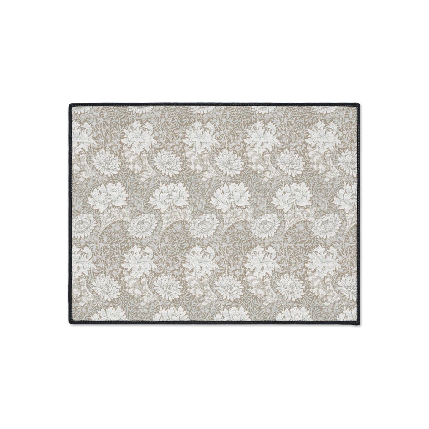 Chrysanthemum Mat, William Morris Neutral Rug