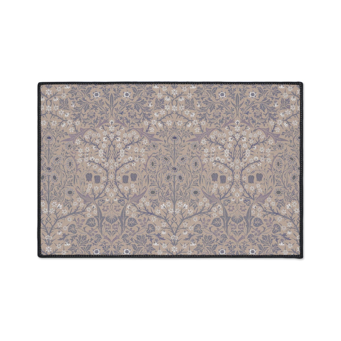 William Morris Blackthorne Floor Mat: Art Deco Entryway Decor