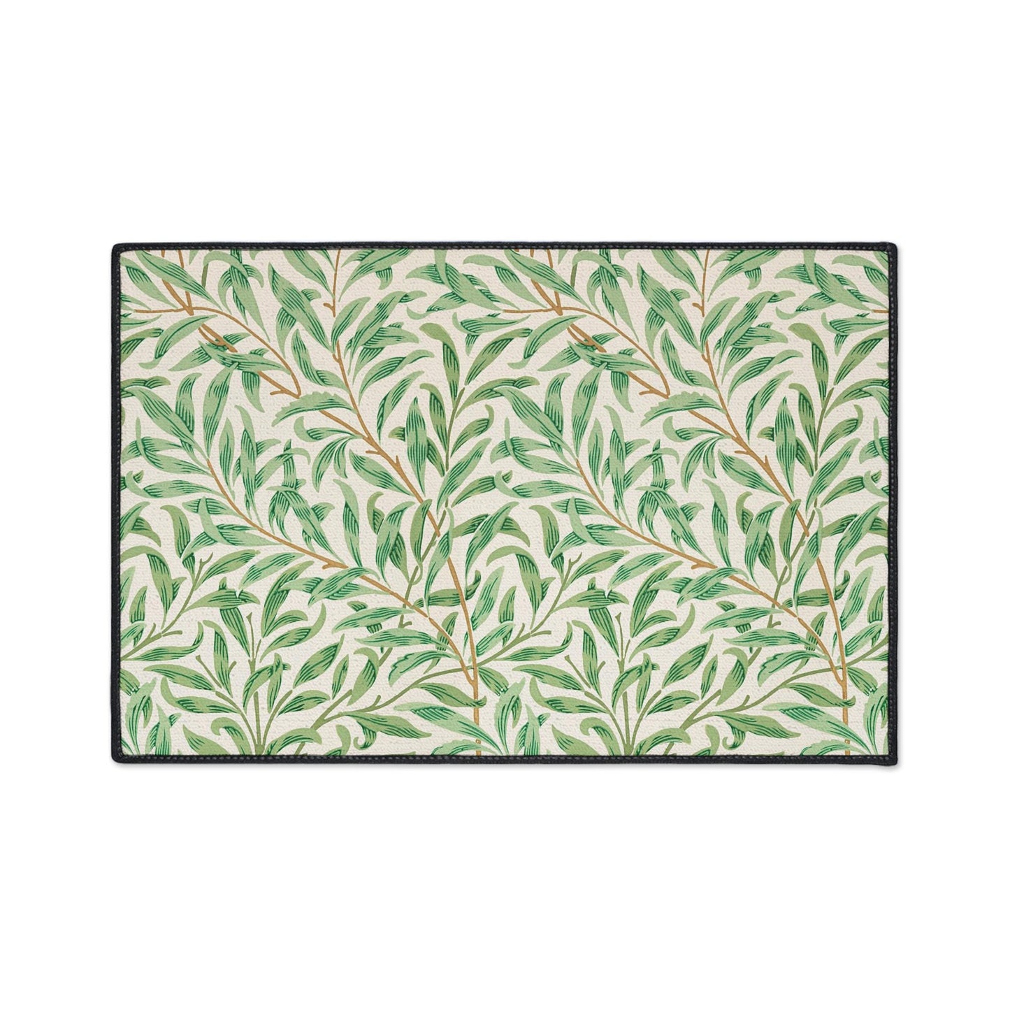 Willow Boughs Floor Mat: William Morris Arts & Crafts Rug