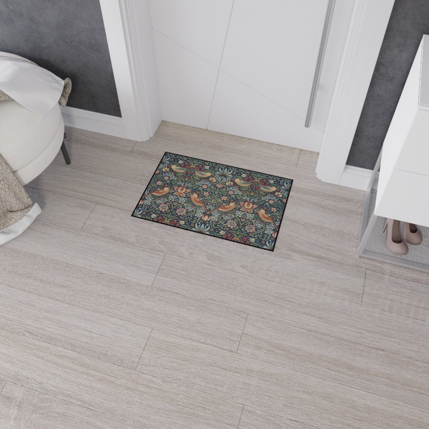 Bird Paradise Mat - Morris & Co. Timeless Elegance