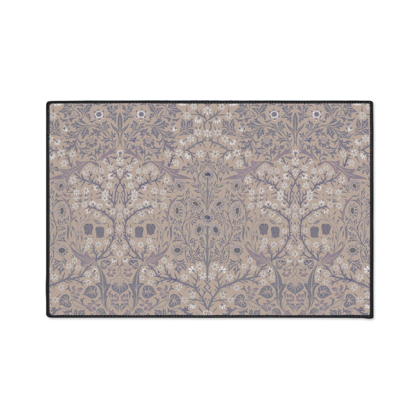William Morris Blackthorne Floor Mat: Art Deco Entryway Decor