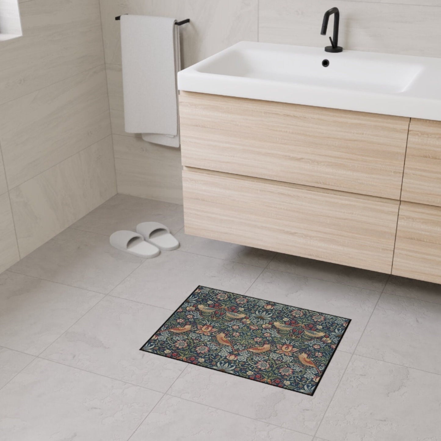 Bird Paradise Mat - Morris & Co. Timeless Elegance