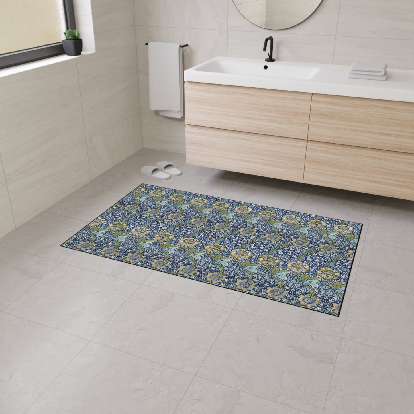 William Morris Kennet Floor Mat: Arts & Crafts Rug