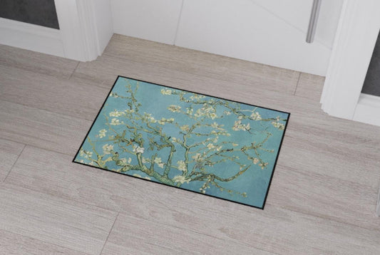 Van Gogh Almond Blossom Floor Mat: Arts & Crafts Kitchen Rug