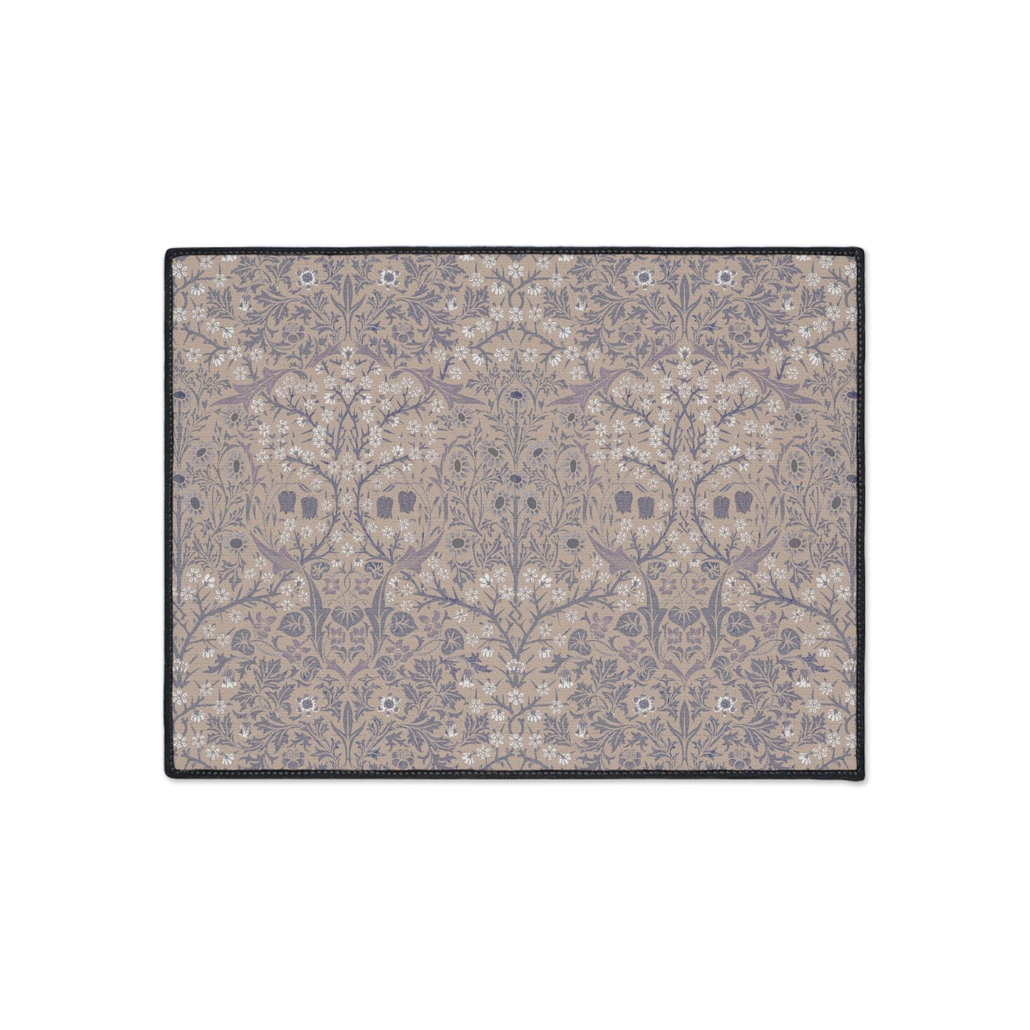 William Morris Blackthorne Floor Mat: Art Deco Entryway Decor