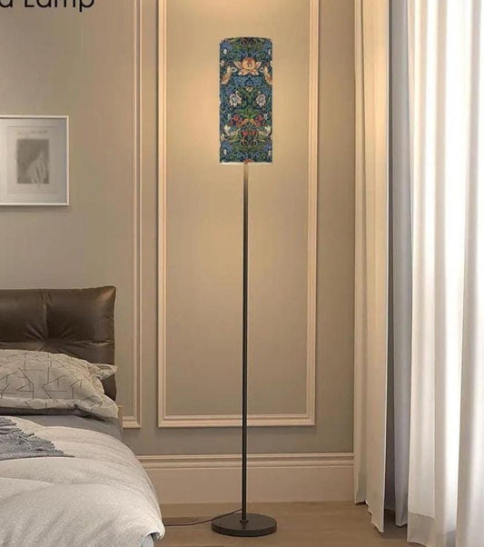 Floor Lamp Modern Standing Lamp (Made in USA) Strawberry Thief