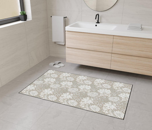 William Morris Chrysanthemum Mat/ Mat Maximalist Rug