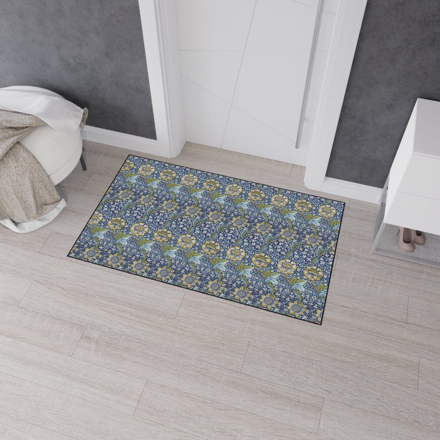 William Morris Kennet Floor Mat: Arts & Crafts Rug